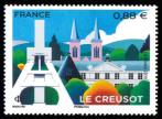 timbre N° 5345, Le Creusot