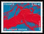 timbre N° 5367, Fabienne Verdier, artiste peintre