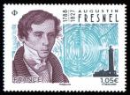 timbre N° 5319, Augustin Fresnel (1788-1827) -  Mathématicien