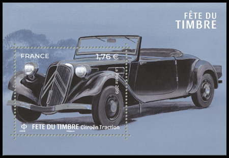  Fête du timbre 2019 - Citroën Traction 