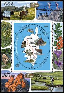 timbre N° 149, 50 ans du GR® 20