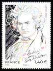 timbre N° 5436, Ludwig van Beethoven 1770-1827