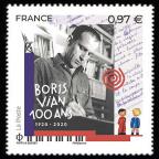 timbre N° 5383, Boris Vian centenaire de sa naissance