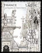 timbre N° F5409A, Trésors de Notre-Dame