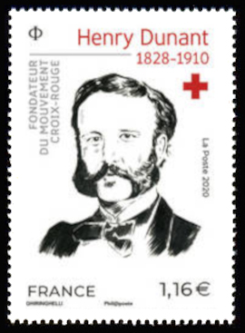  Croix Rouge française <br>Henry Dunant 1828-1910