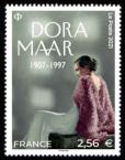 timbre N° 5491, Dora Maar 1907-1997