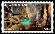 timbre N° 5512, La spéléologie