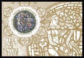 timbre N° F5487, Trésors de Notre-Dame