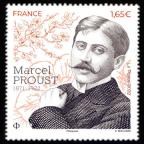 timbre N° 5615, Marcel Proust 1871 - 1922