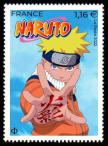 timbre N° 5625, Naruto