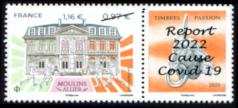 timbre N° 5437A (N° de 2020), Moulins Allier