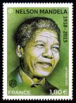 timbre N° 5649, Nelson Mandela 1918-2013