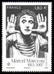 timbre N° 5660, Marcel Marceau 1923-2007