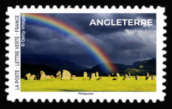  Entre ciel et terre, l'arc en ciel <br>Angleterre