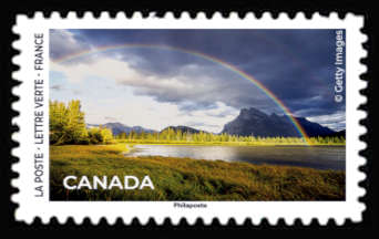  Entre ciel et terre, l'arc en ciel <br>Canada