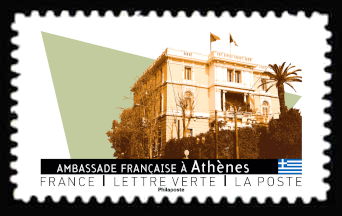  Ambassades françaises en Europe <br>Ambassade française à Athènes