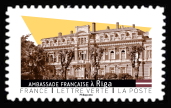  Ambassades françaises en Europe <br>Ambassade française à Riga