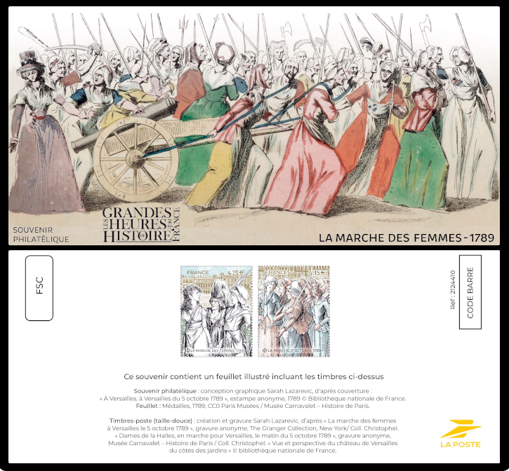  La marche des femmes d'octobre 1789 <br>Les grandes heures de l'histoire de France