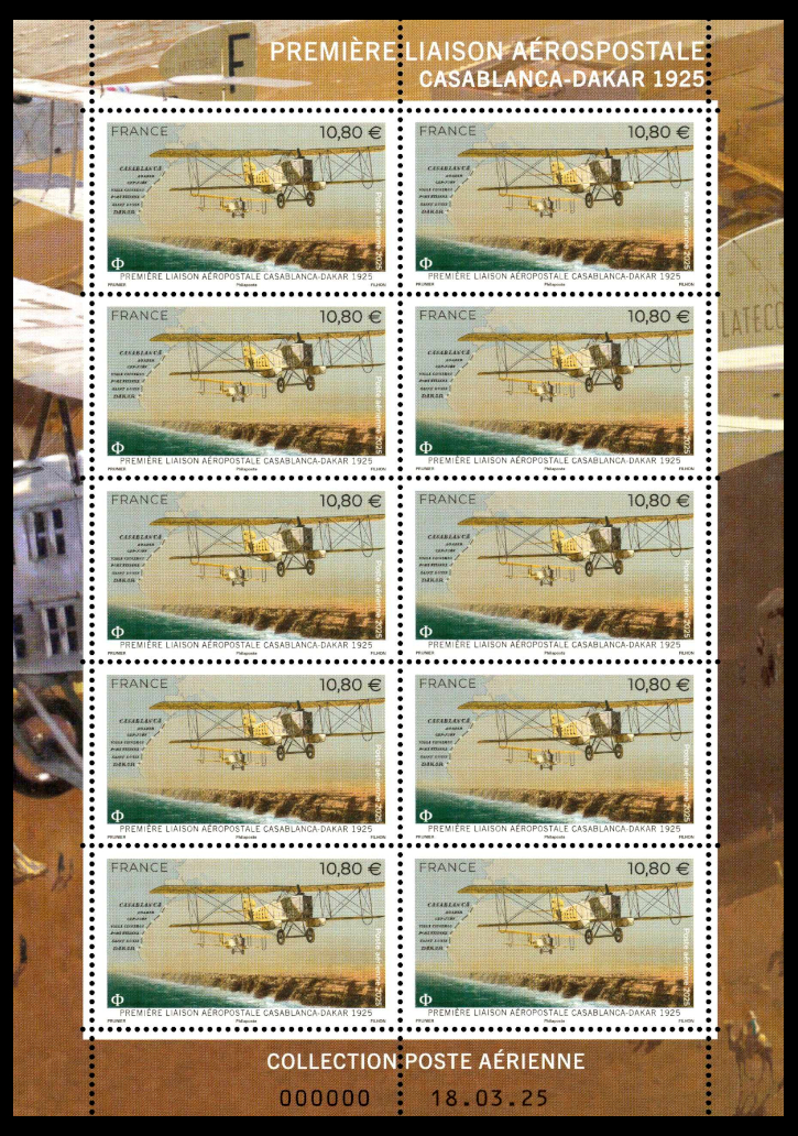  Première liaison aéropostale Casablanca-Dakar 1925 