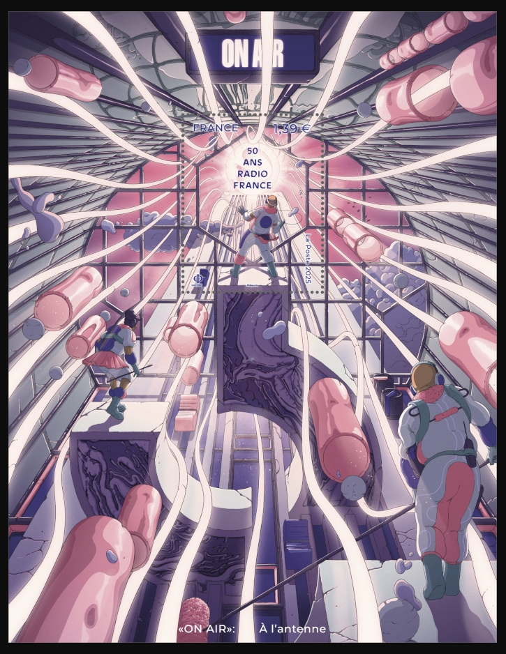  50 ans Radio France <br>Le visuel sera dévoilé lors de la mise en vente