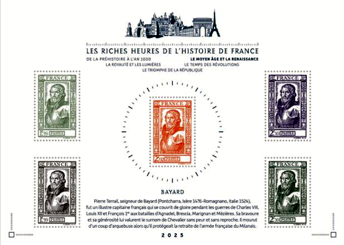  Les riches heures de l'histoire de France - du Moyen Âge à la Renaissance <br>Bayard 1473-1524