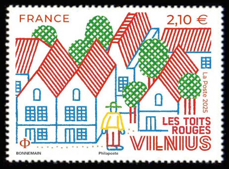  Capitale Européenne Vilnius <br>Les toits rouges