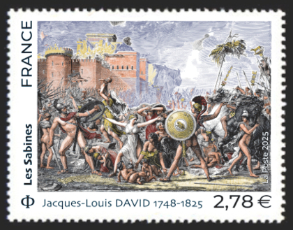  Jacques-Louis David 1748-1825 <br>Les Sabines