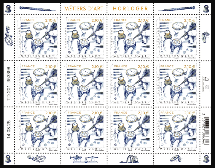  Métier d'art <br>Horloger