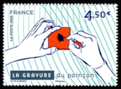  55 ans de l'imprimerie 1970-2025 <br>La gravure du poinçon