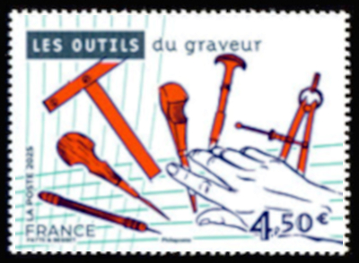  55 ans de l'imprimerie 1970-2025 <br>les outils du graveur