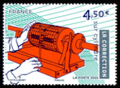  55 ans de l'imprimerie 1970-2025 <br>La correction sur cylindre