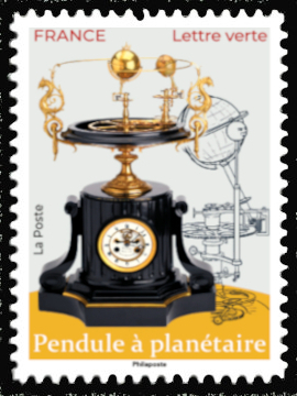  La mesure du temps <br>Pendule à planètaire