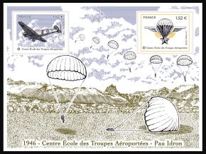 1946 Centre école des troupes aéroportées Pau Idron