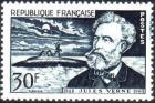 timbre N° 1026, Jules Verne (1828-1905) écrivain