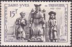 timbre N° 1063, Saint Yves de Tréguier (1253 -1303) patron des hommes de loi