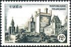 timbre N° 1099, Château d'Uzès