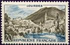 timbre N° 1150, Lourdes (Hautes-Pyrénées)