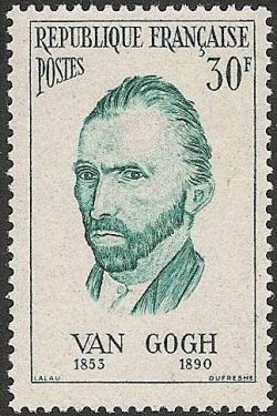  Vincent van Gogh (1833-1890) peintre néerlandais (autoportrait) 