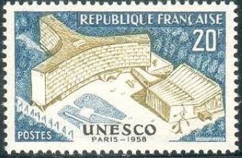  Inauguration du palais de l'U.N.E.S.C.O <br>U.N.E.S.C.O - Paris 1958