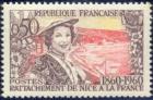 timbre N° 1247, Rattachement de Nice à la France