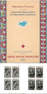 timbre Carnet croix rouge N° 2010, Carnet Croix Rouge