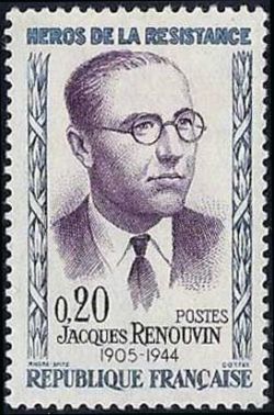  Jacques Renouvin (1905-1944) <br>Héros de la résistance