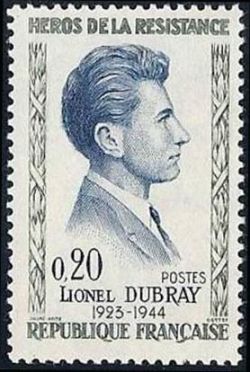  Lionel Dubray (1923-1944) <br>Héros de la résistance