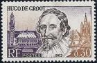 timbre N° 1386, Hugo de Groot homme d'état néerlandais