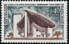 timbre N° 1435, Chapelle de Notre Dame du Haut à Ronchamp