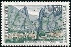 timbre N° 1436, Moustiers Sainte Marie