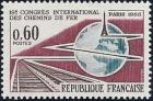 timbre N° 1488, 19ème congrès international des chemins de fer à Paris