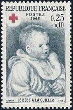  Croix rouge <br>Auguste Renoir « Bébé à la cuiller »