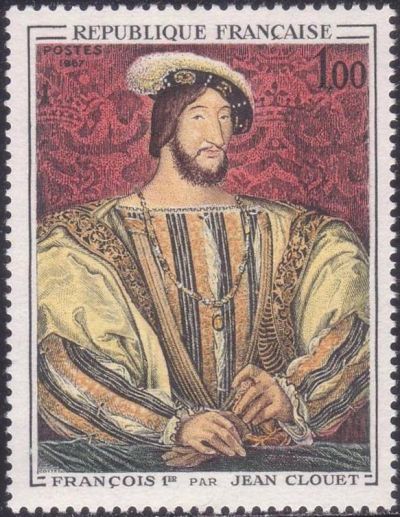  François 1er (1494-1547) par Jean Clouet (1475-1541) 