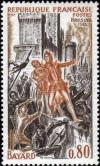 timbre N° 1617, Le Chevalier Bayard à la bataille de Brescia